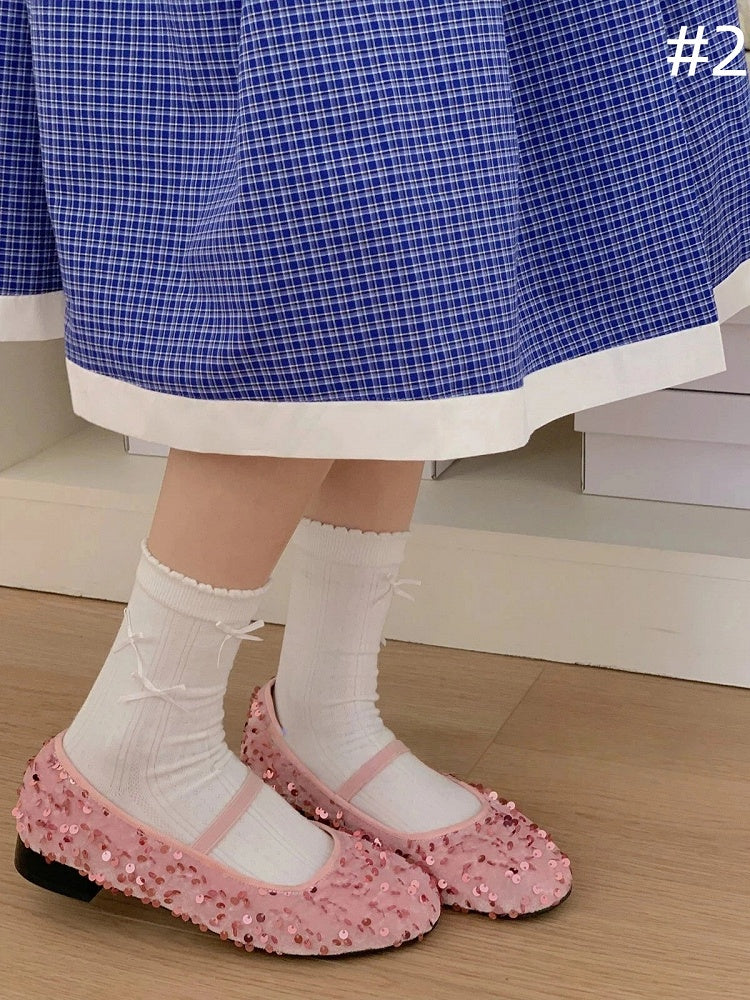 Style) Socks 5-Style Daily Sweet (Cute