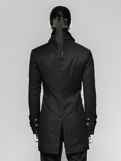 Black Jacket Fake Steampunk Two-pieces Gentleman
