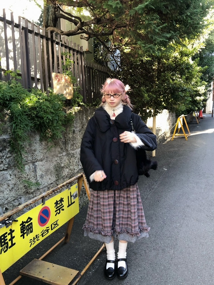 Plush Choker Drip Beige Blood Cross