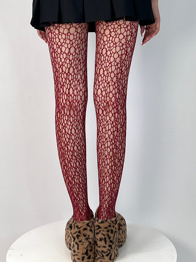 6 Design Y2K Cut-out Options Color Tights