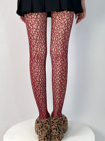 6 Design Y2K Cut-out Options Color Tights