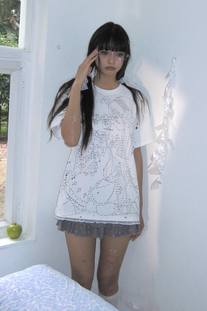 マインデザインTシャツ シャイルース アニメ