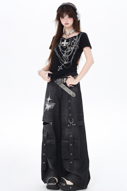 アジアンスイートパンツ ルーズクール