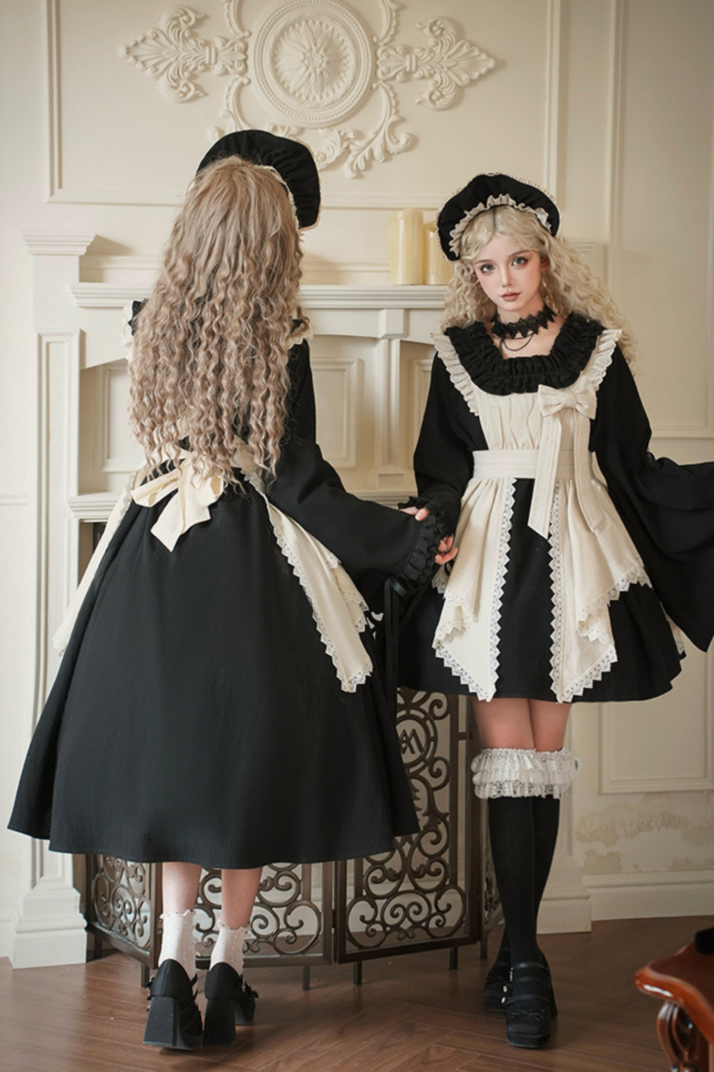 Apron Dress + Lolita Doll Gothic