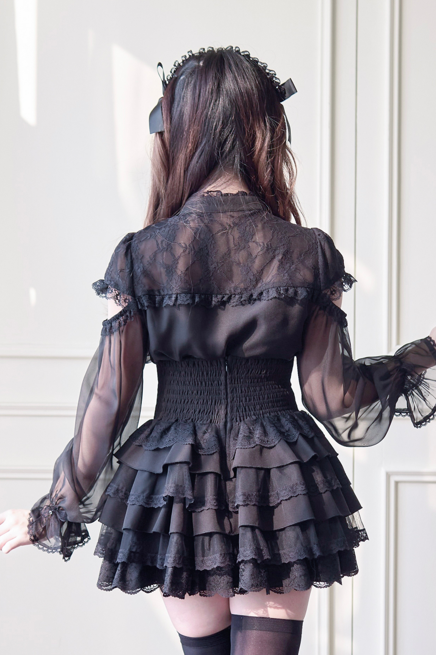 シフォンスイートブラウス