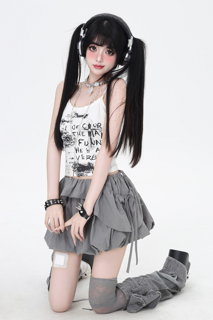 キャミソール スリム グラフィティフィットデザイン