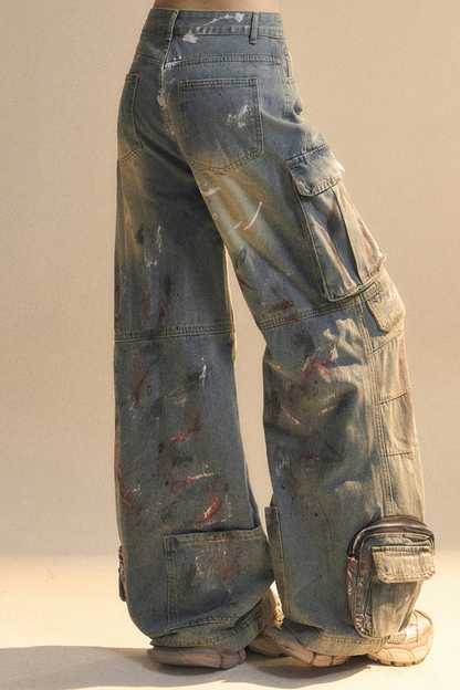 Pants Breeze Leg Jeans Wide