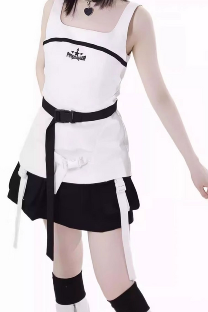 + キャミソール レッグスカート モードウォーマー サイバートップ