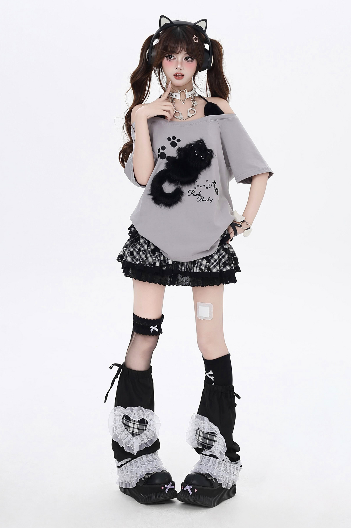 コージーキャット コール カジュアル Tシャツ