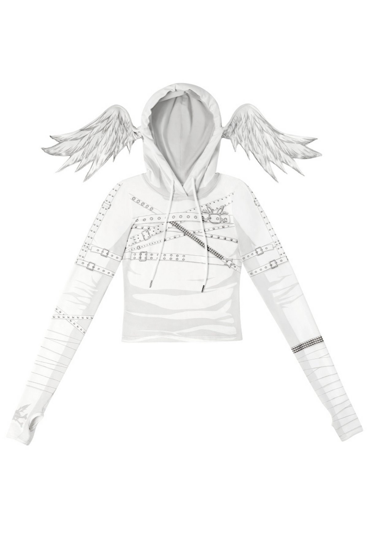Y2K Tops Wing Angel