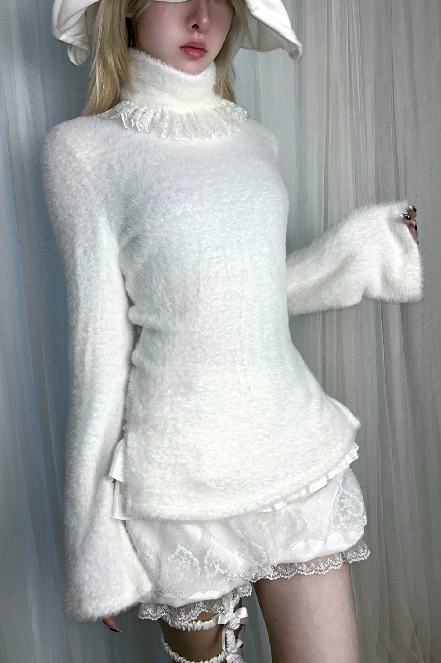 心地よいトップタートルネックヒート