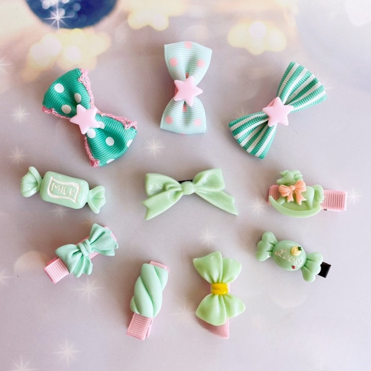 Candy Hairclips Set