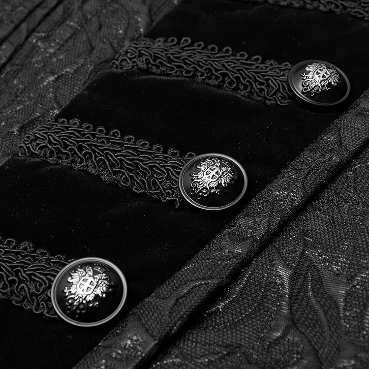 Black Men's Gothic Gorgeous Vest