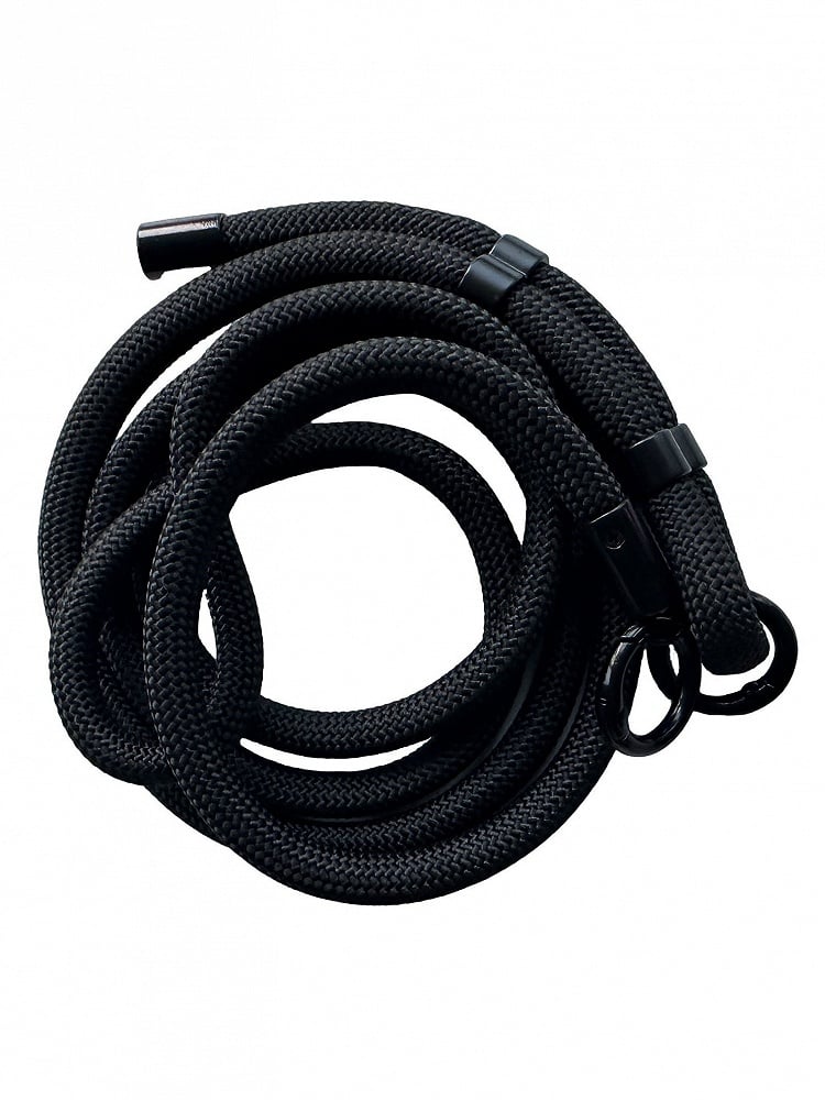 Crossbody Black Gothic Strap