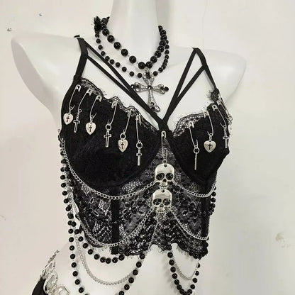 Gothic Waist Cinching Punk Subculture Millennium Punk Corset