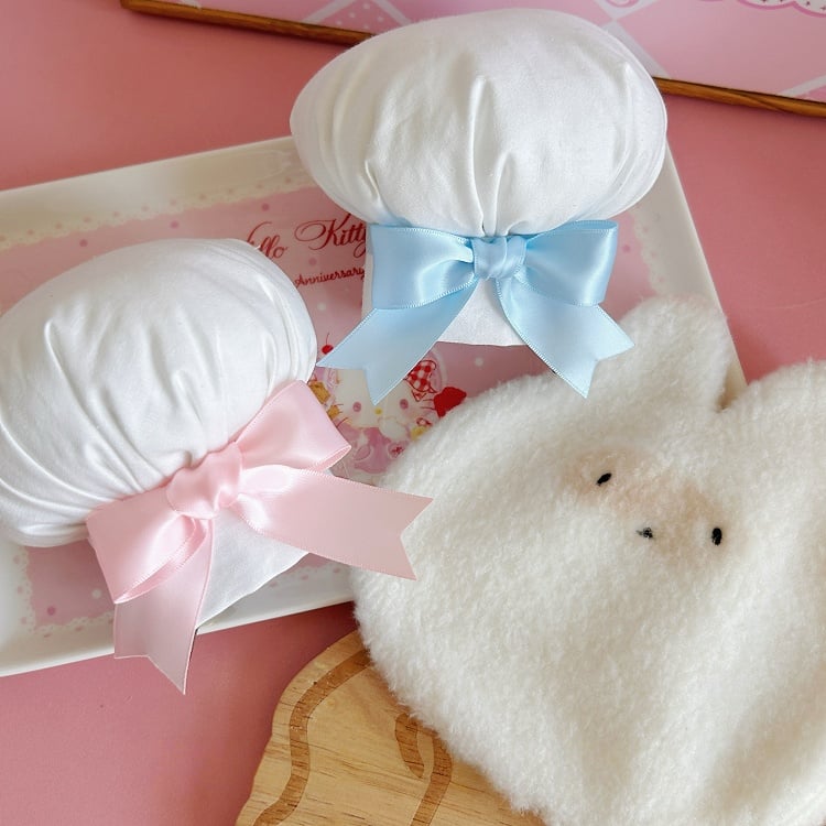 2 Chef Bowknot Sweet Color Large-sized With Hairclip Hat Options Cute And