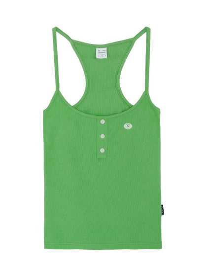 Green Racerback Tank Top - innomoood
