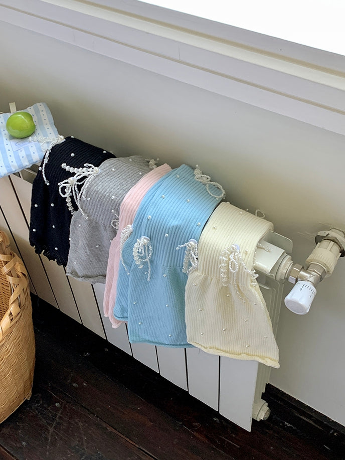 Rolled-Trim 5 Options Details Warmers Leg Color Beaded