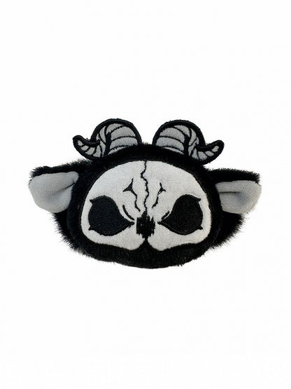 Hairclip Plush White Reaper Grim Gothic and Black