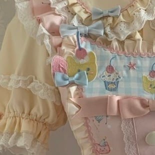Brooch Bow Cartoon Kitty