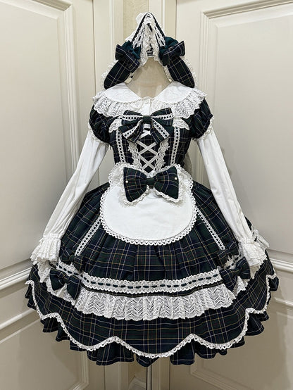 Sleeves with Lace Bunny Ears Blouse White Ruffled Long