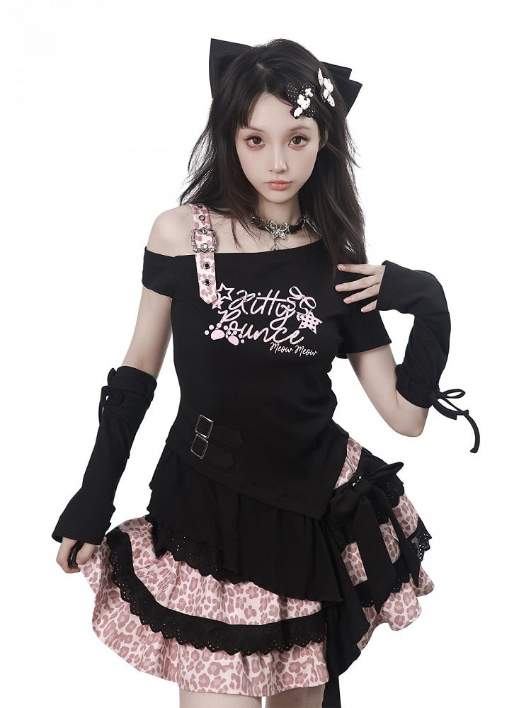 Black Arm Sleeves - PINK SAVIOR