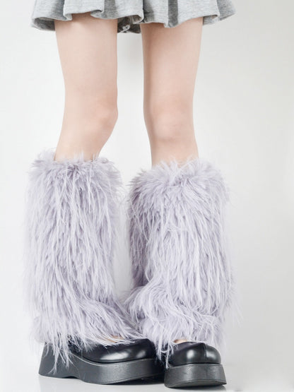 Y2K Fuzzy Leg Version 6 Short/Long Warmers Colors