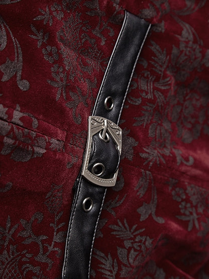 Men's Gothic Vest Red