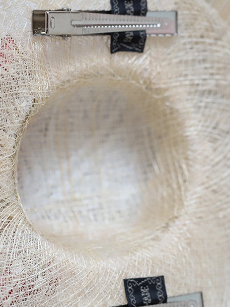 Hat Lolita Options Mini Color Details Bead Design Floral With 11