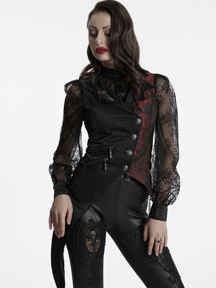 Black Gothic Vest