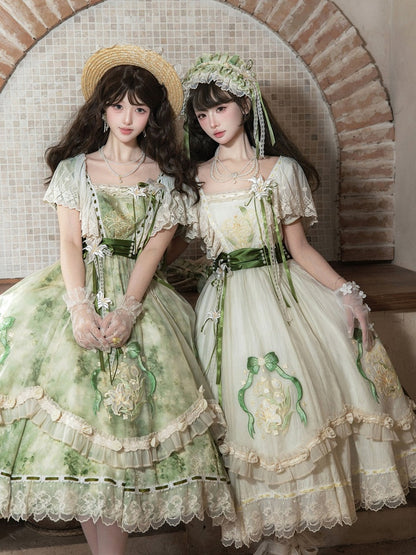 Moonlit Lily Serenade Floral Accessories Collection - Lunar Radiance