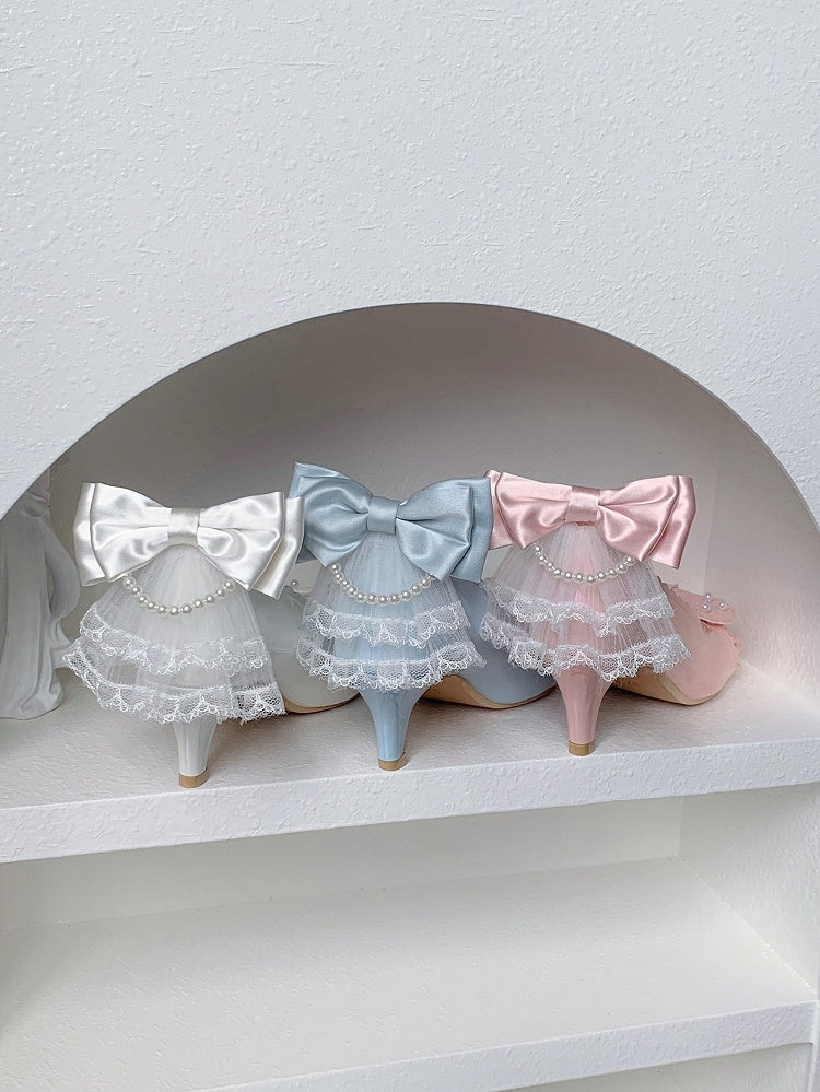 Shoe Charm Beaded Clips Lace with Details Options Bowknot Color Chain 4