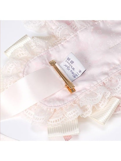 Charming Adjustable Rabbit Ear Pink Headband - Yimu Walnut
