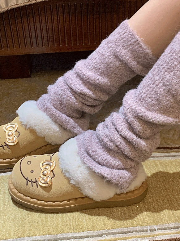 ニットレッグウォーマー