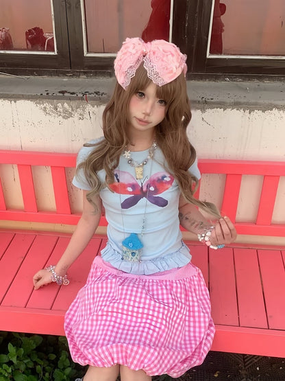 Color Lace Available Oversized Bowknot Inspired Dreamy Options KC - Doll 2 Princess