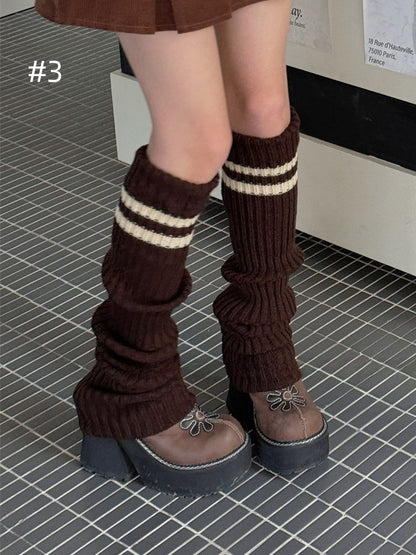 7 Options Knit Leg Warmers