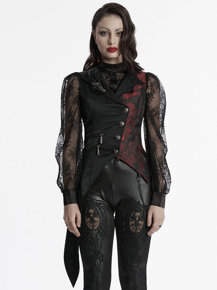 Black Gothic Vest