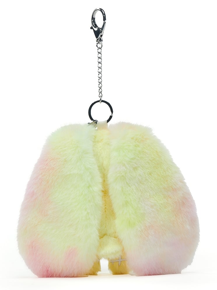 Options Guro Anxious - Kawaii Embroidery 7 Symbol Scar Color Details Keychain Bunny