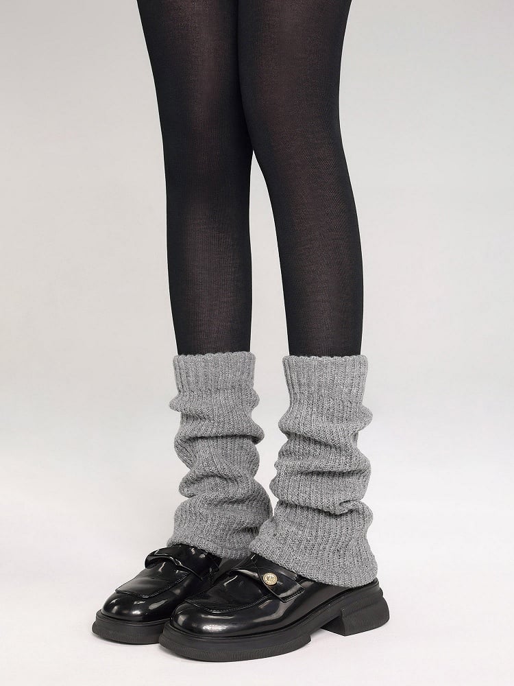 Leg JK Pattern 4 Striped Vertical Colors Warmers Color Solid