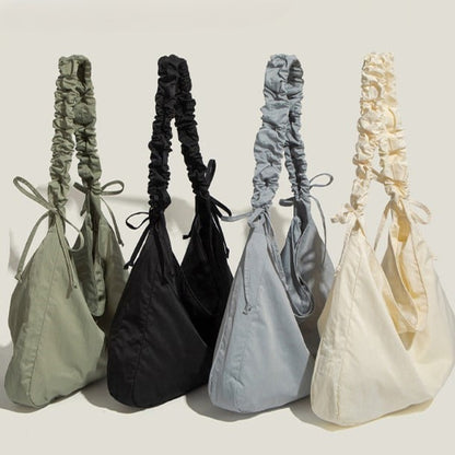 Colors with Shoulder Tote 4 Strap Bag Ruched