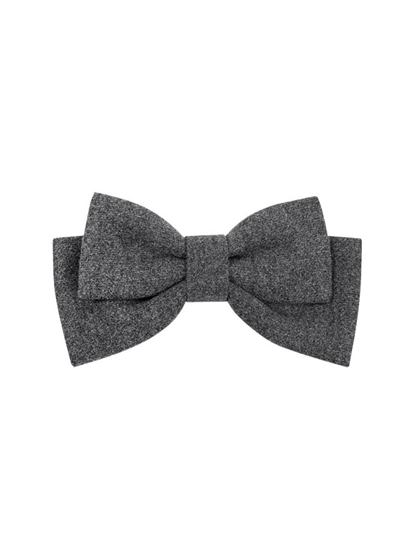 Bow Gray Hairclip
