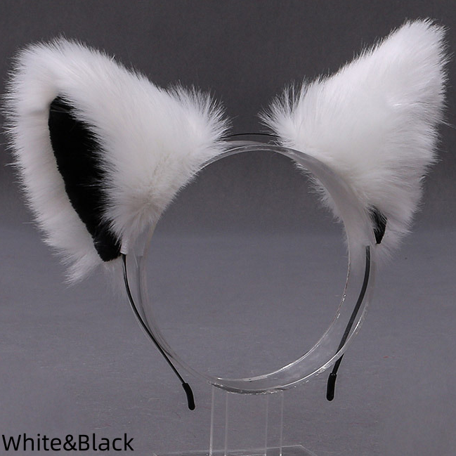 Cute Ear 11 KC Kitty Fur Colors Faux Lolita