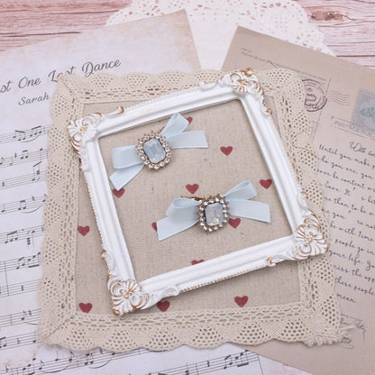 Kei Rhinestone Options 8 Hairclip Jirai Bowknot Color