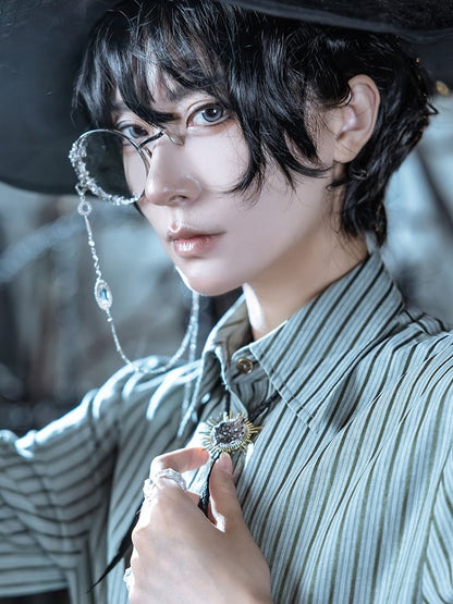 スチームパンクなセミシアー昆虫型リング