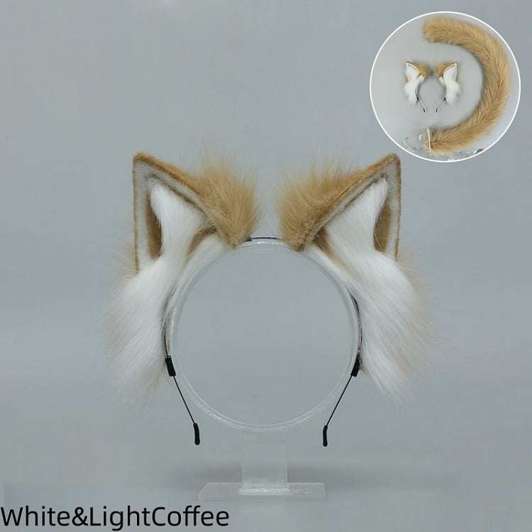 Lolita KC 9 Ear Fur Faux Kitty Colors