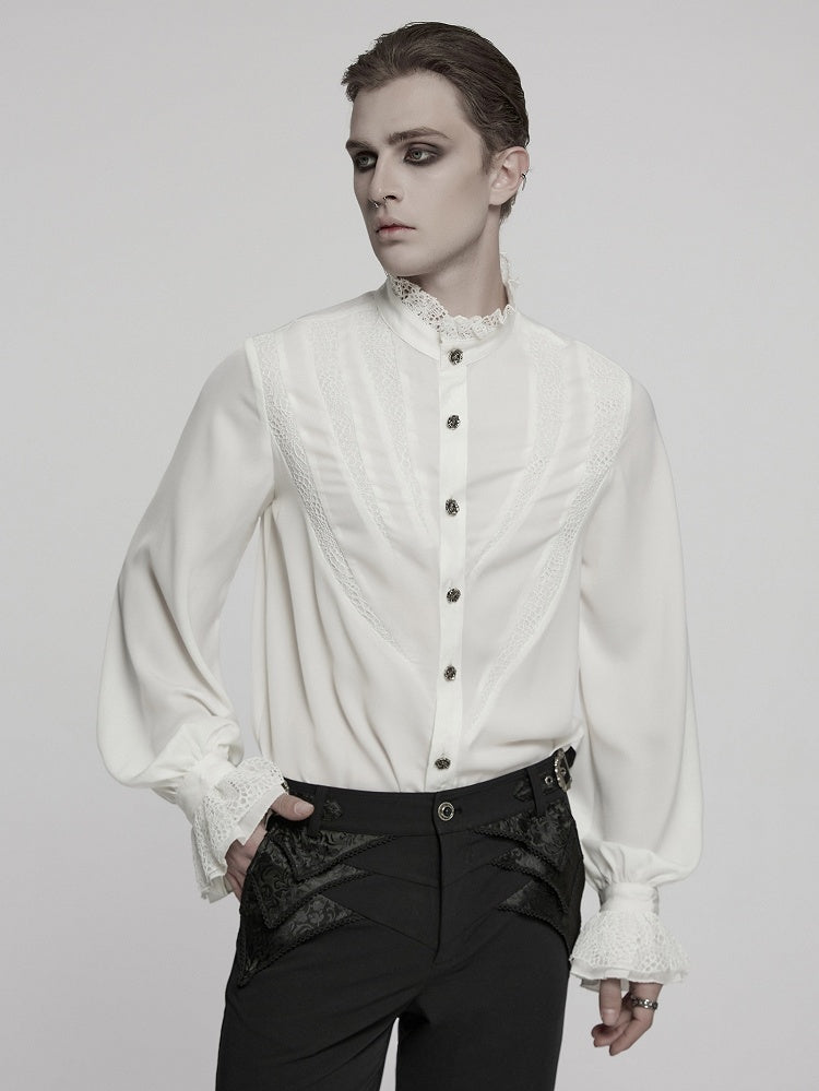 Shirt White Segmentation Men's Sharp Teeth