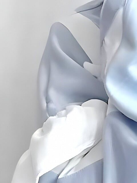 Tenshi Kaiwai Light Blue Yami Kawaii Cross Cat Ear Hoodie Shorts Leg Warmers Set