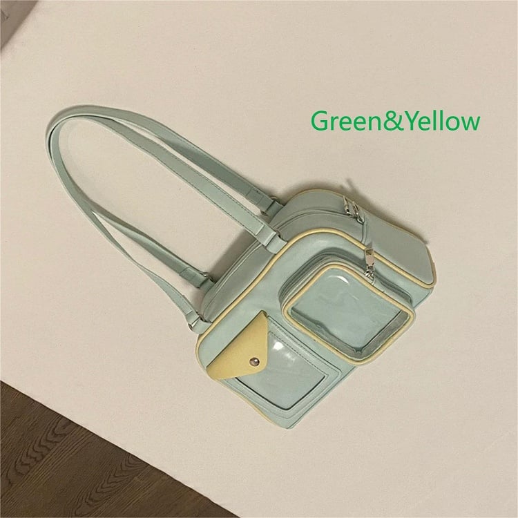 Display Ita Bag Window Colors Shoulder with 6