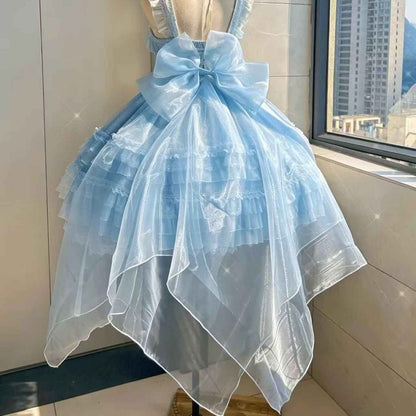 Lolita Ballet Style Bow Back Waist Decoration