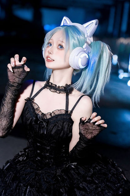 Sweetheart Piece Kuro Neckline One Black Dress Slip